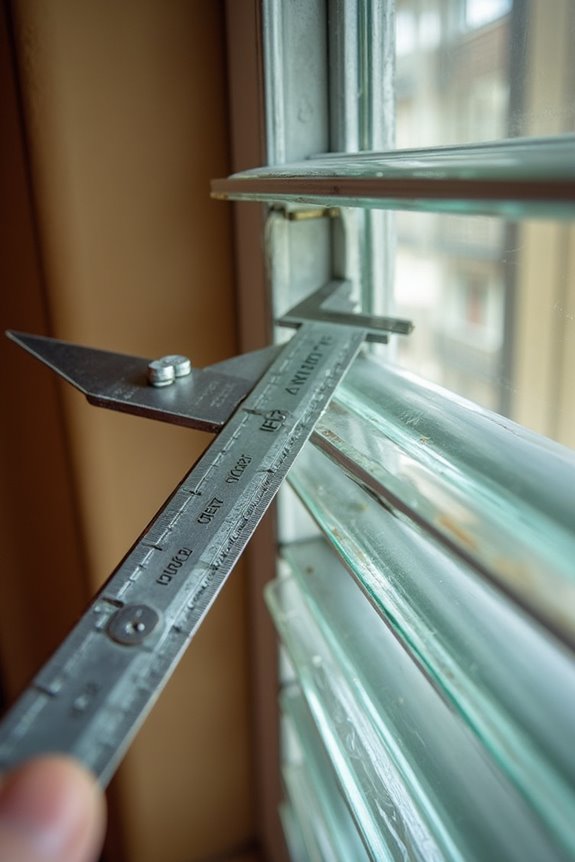 accurate jalousie slat measurements