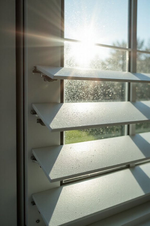adjustable louvers enhance airflow