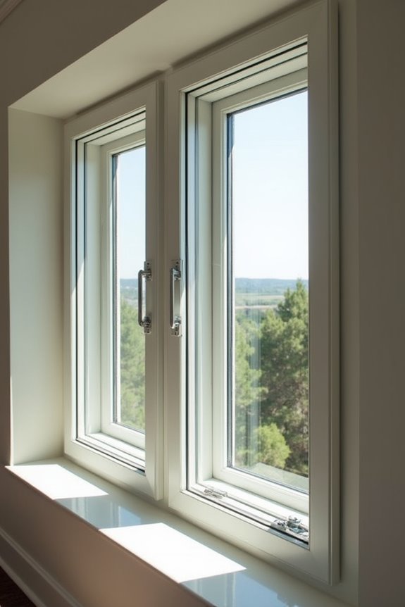 aluminum windows style and durability