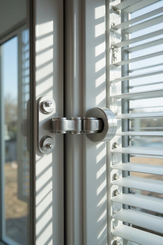 durable components for jalousie windows