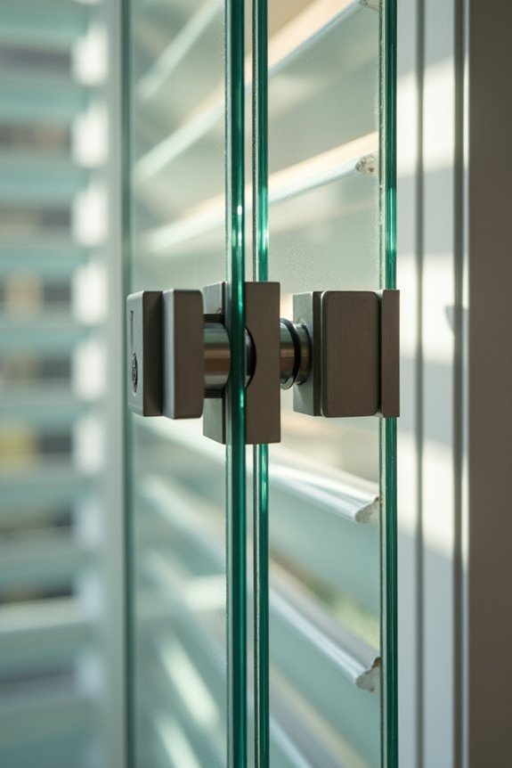 enhancing jalousie window security