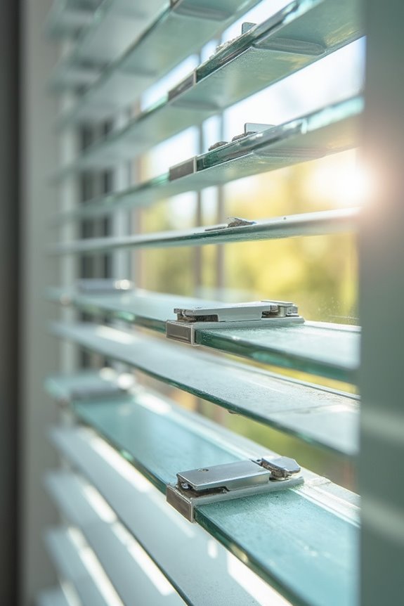 jalousie window ventilation control