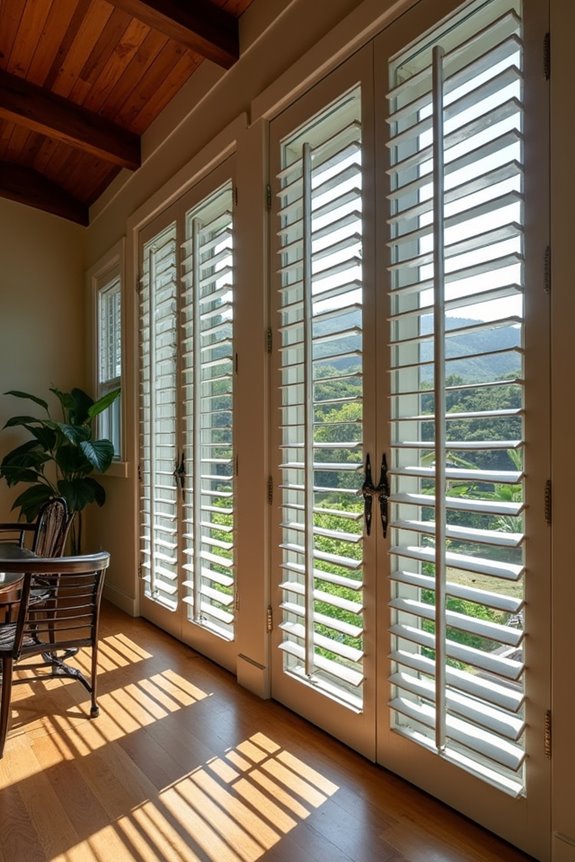 jalousie windows for ventilation