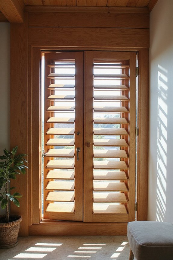 stylish and functional wood windows
