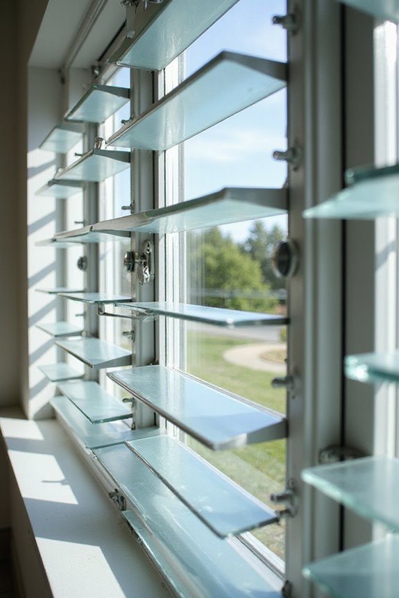 tempered glass for jalousie windows